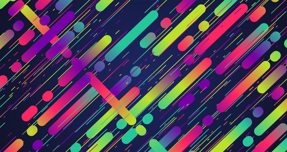 Colorful stripes background, vector illustration