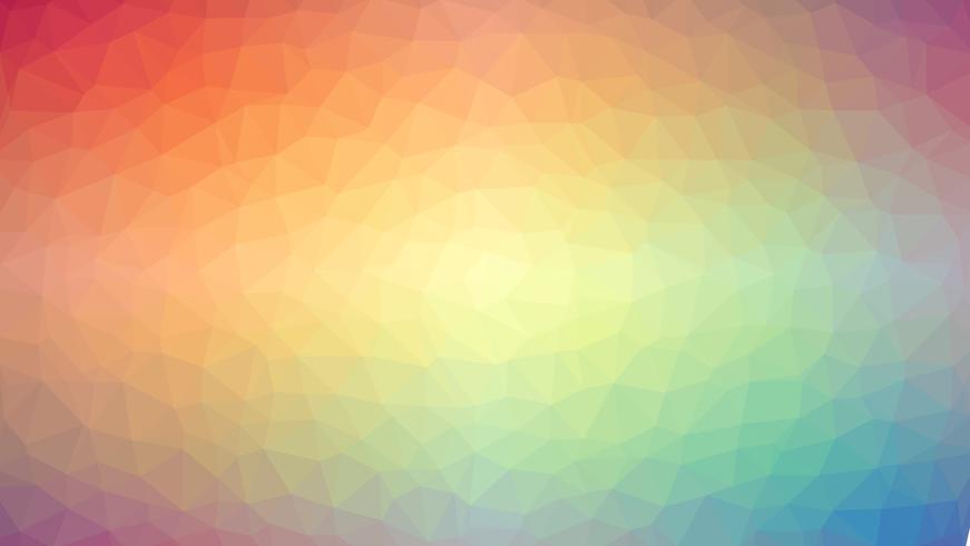 Colorful polygonal connection design with, low poly vector illustration