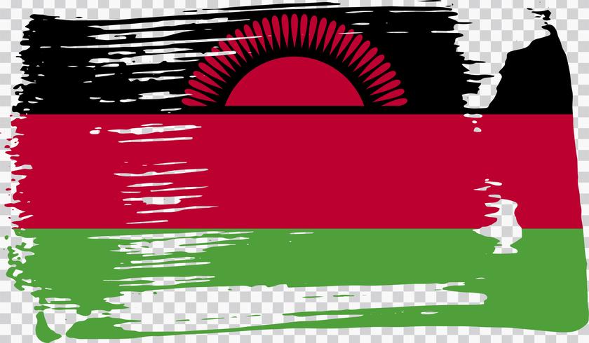 Grounge-styled flag, vector illustration