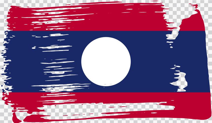 Grounge-styled flag, vector illustration
