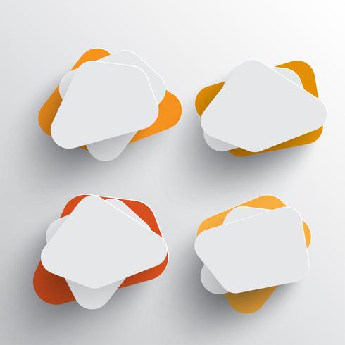Abstract background template vector