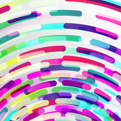 Colorful neon circles background, vector