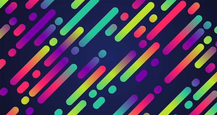 Colorful stripes background, vector illustration