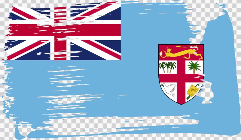 Realistic flag, vector illustration