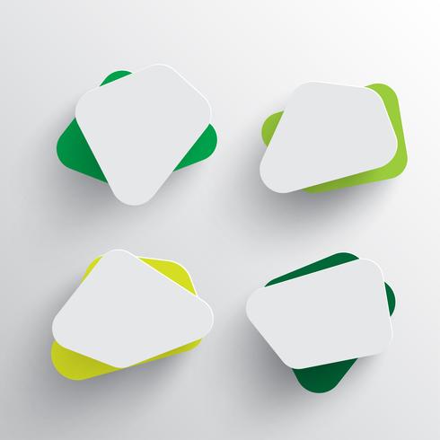 Abstract background template vector