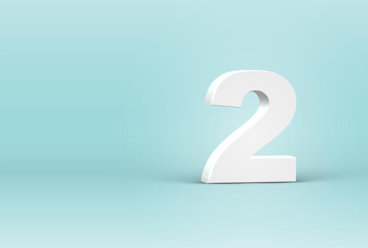 Download High detailed 3D font number, vector illustration - Download Free Vectors, Clipart Graphics ...