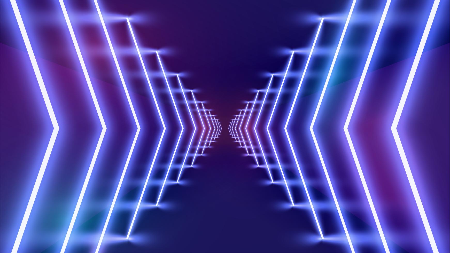 Highdetailed neon light background, vector illustration 312364 Vector