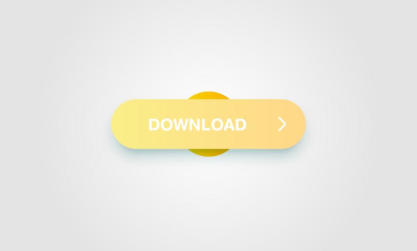 Colorful shiny and clean button for websites and online usage, vector illustration