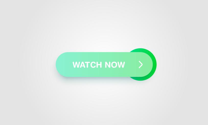 Colorful shiny and clean button for websites and online usage, vector illustration