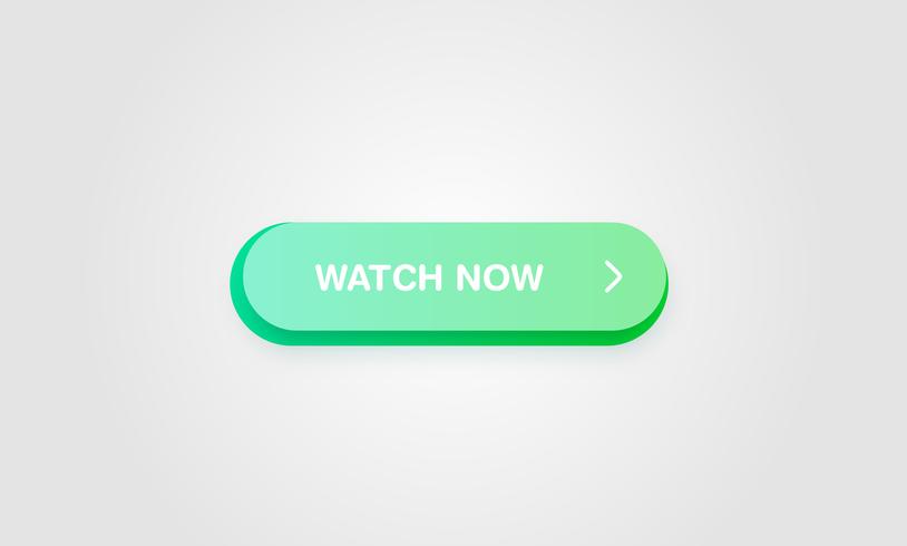 Colorful shiny and clean button for websites and online usage, vector illustration