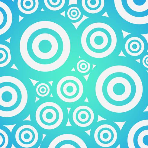 Colorful gradient background with circles, vector illustration