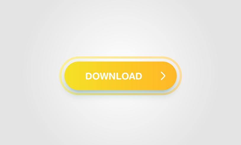 Colorful shiny and clean button for websites and online usage, vector illustration