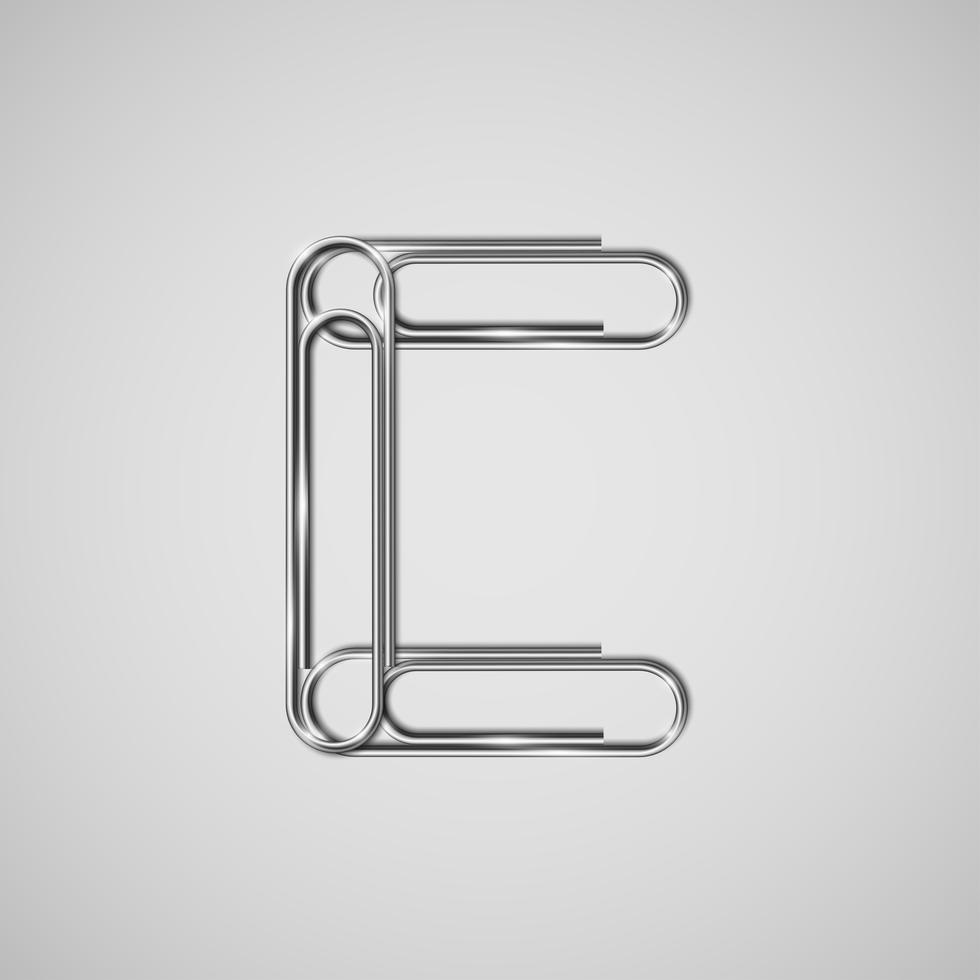 Linked paperclips forming a character, vector 315790 Vector Art at Vecteezy