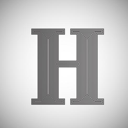 Ink saver character - less ink while printing, vector