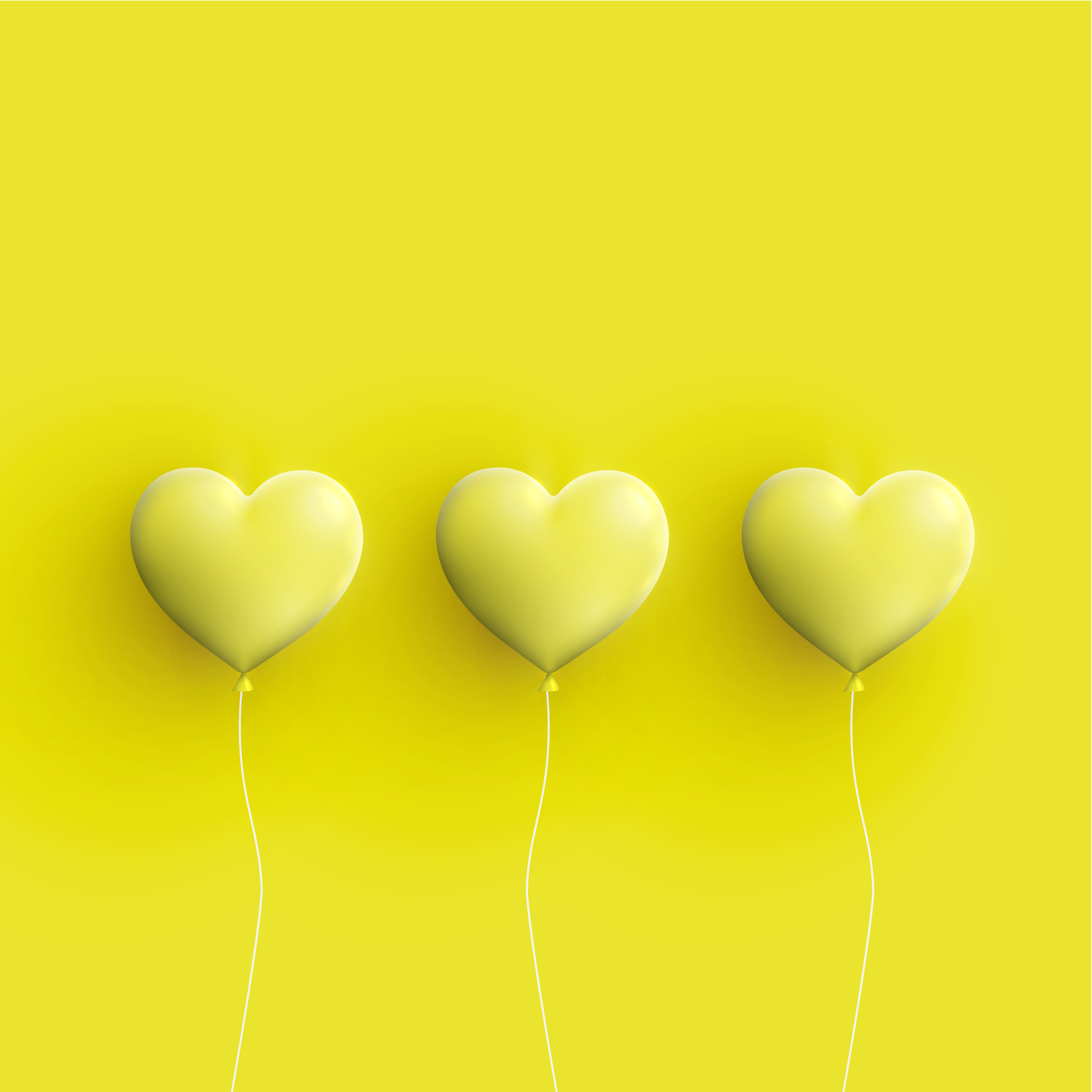 Pastel coloured 3D hearts, vector illustration 316638 Vector Art at