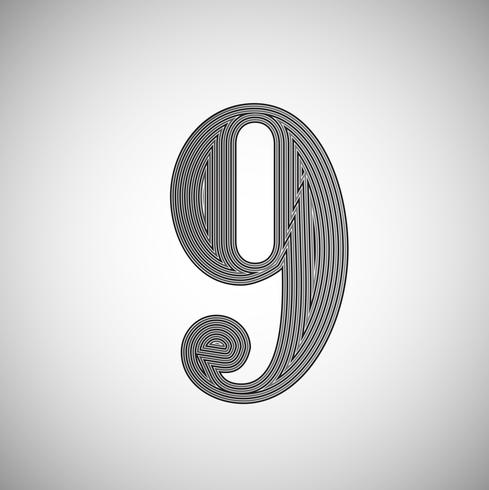 Ink saver character - less ink while printing, vector