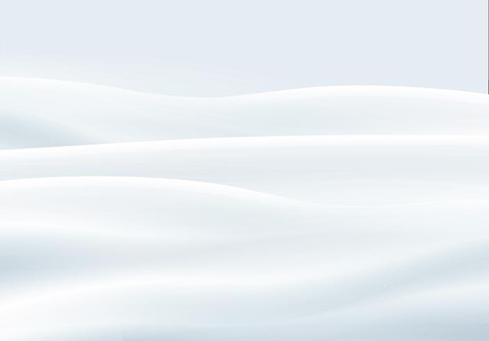 Snowy landscape, vector