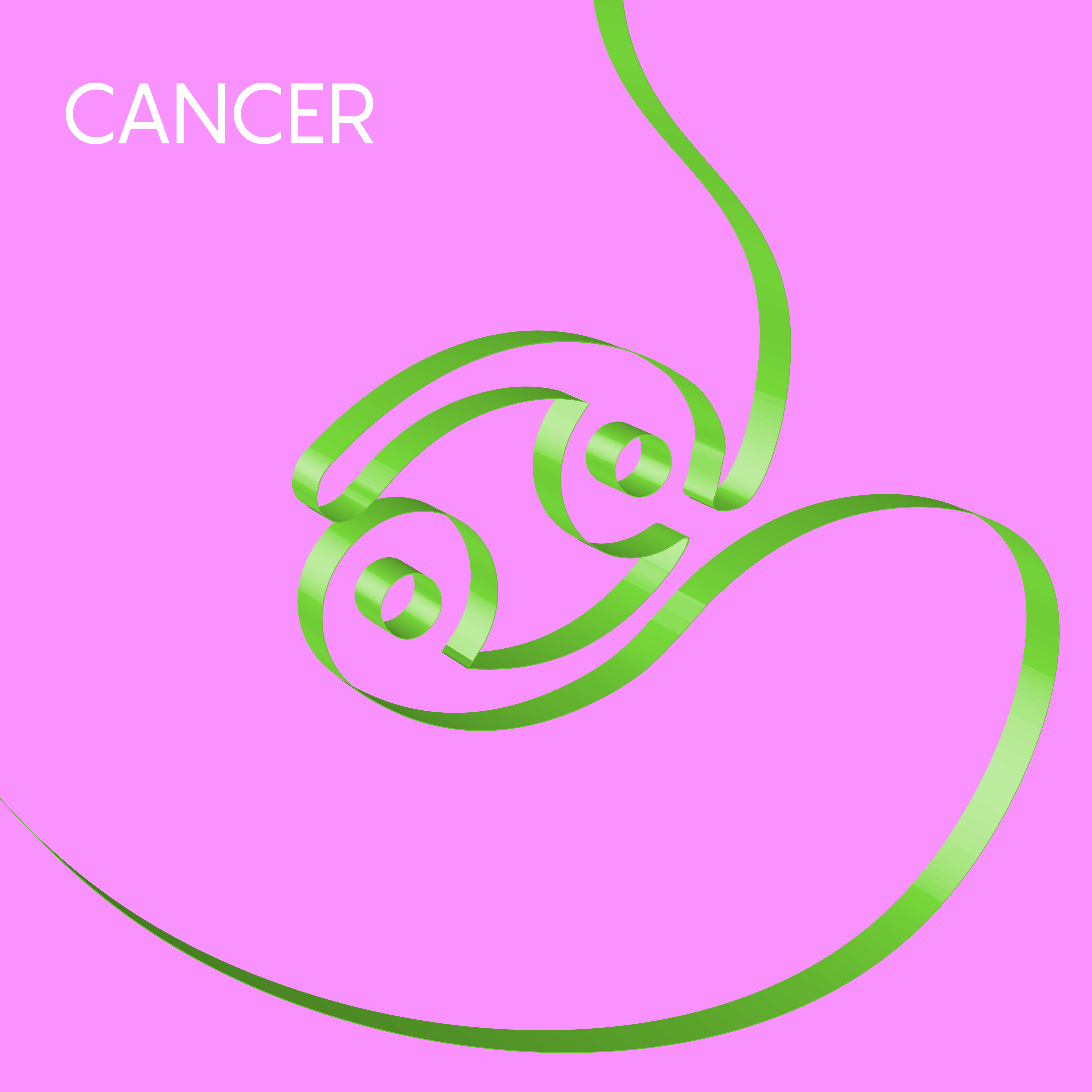 Colorful ribbon shapes a zodiac sign, vector 320287 Vector Art at Vecteezy