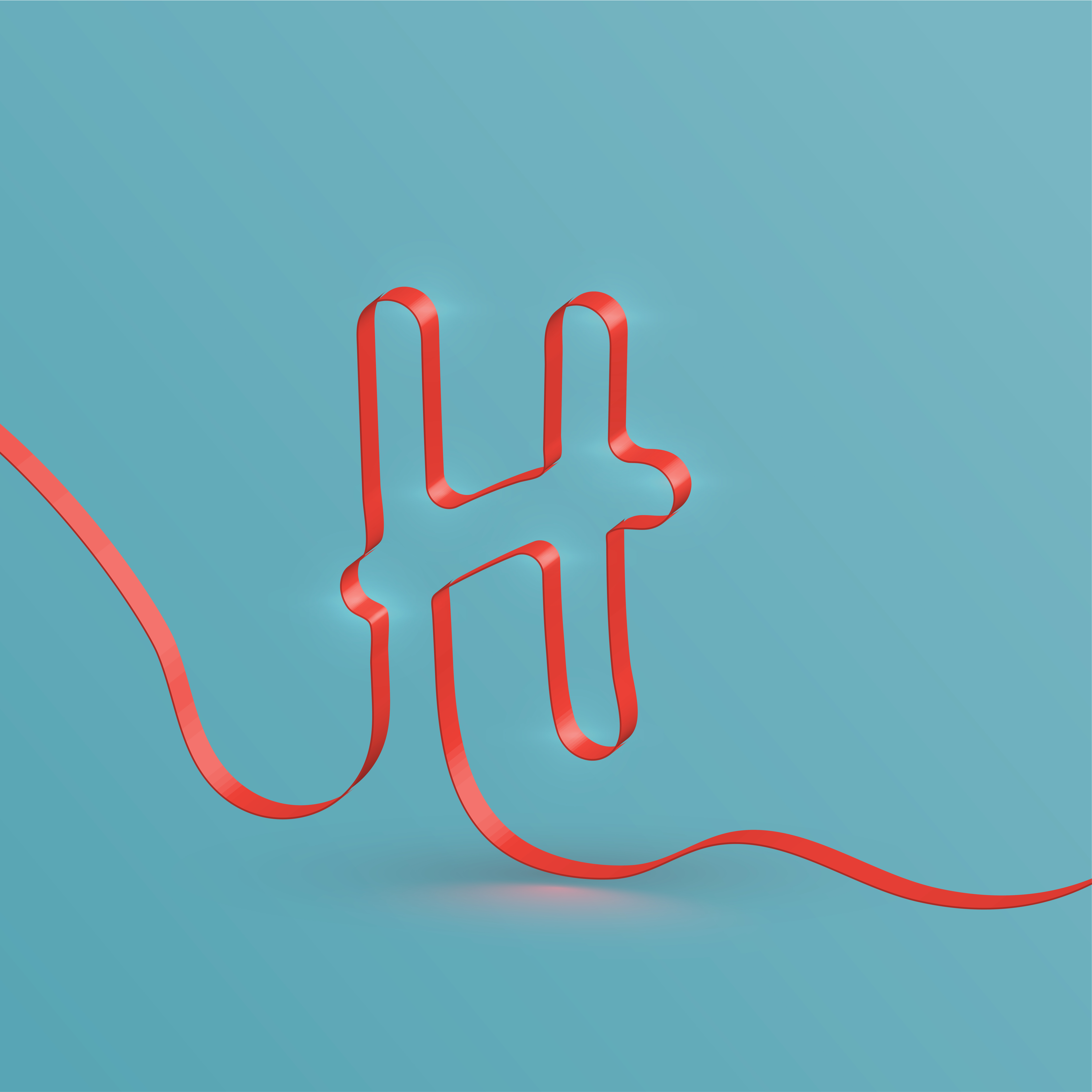 Realistic ribbon font from a typeset, vector 320418 Vector Art at Vecteezy