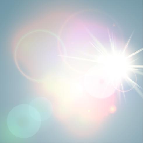 Shiny, sunny abstract vector background
