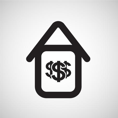 Accomodation icon, vector
