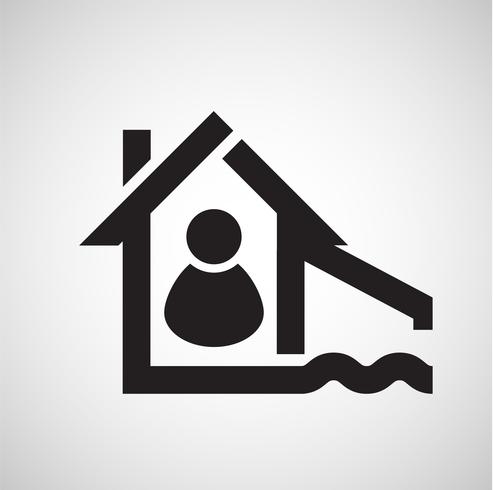 Accomodation icon, vector
