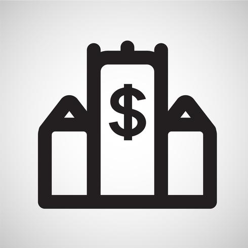 Accomodation icon, vector
