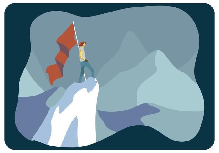 Ice Mountains Conqueror Vector
