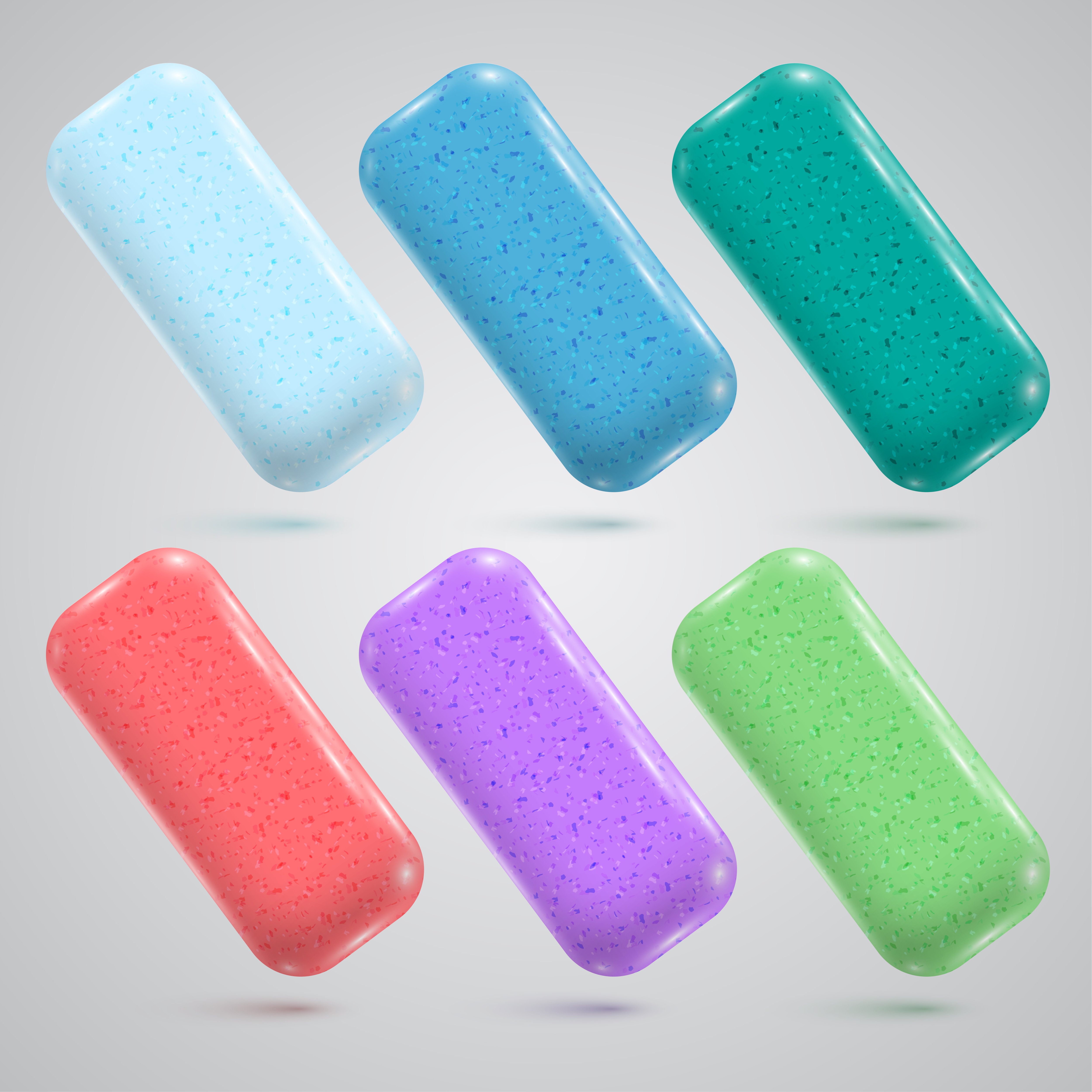 Realistic chewing gum, vector 321867 Vector Art at Vecteezy