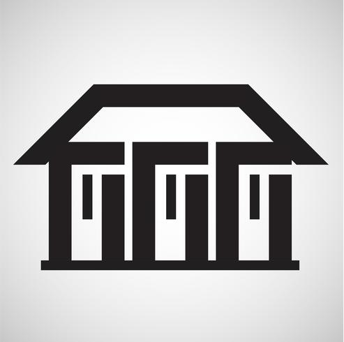 Accomodation icon, vector
