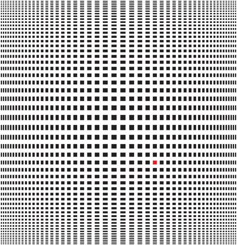Vector illustration of optical illusion black and white background

