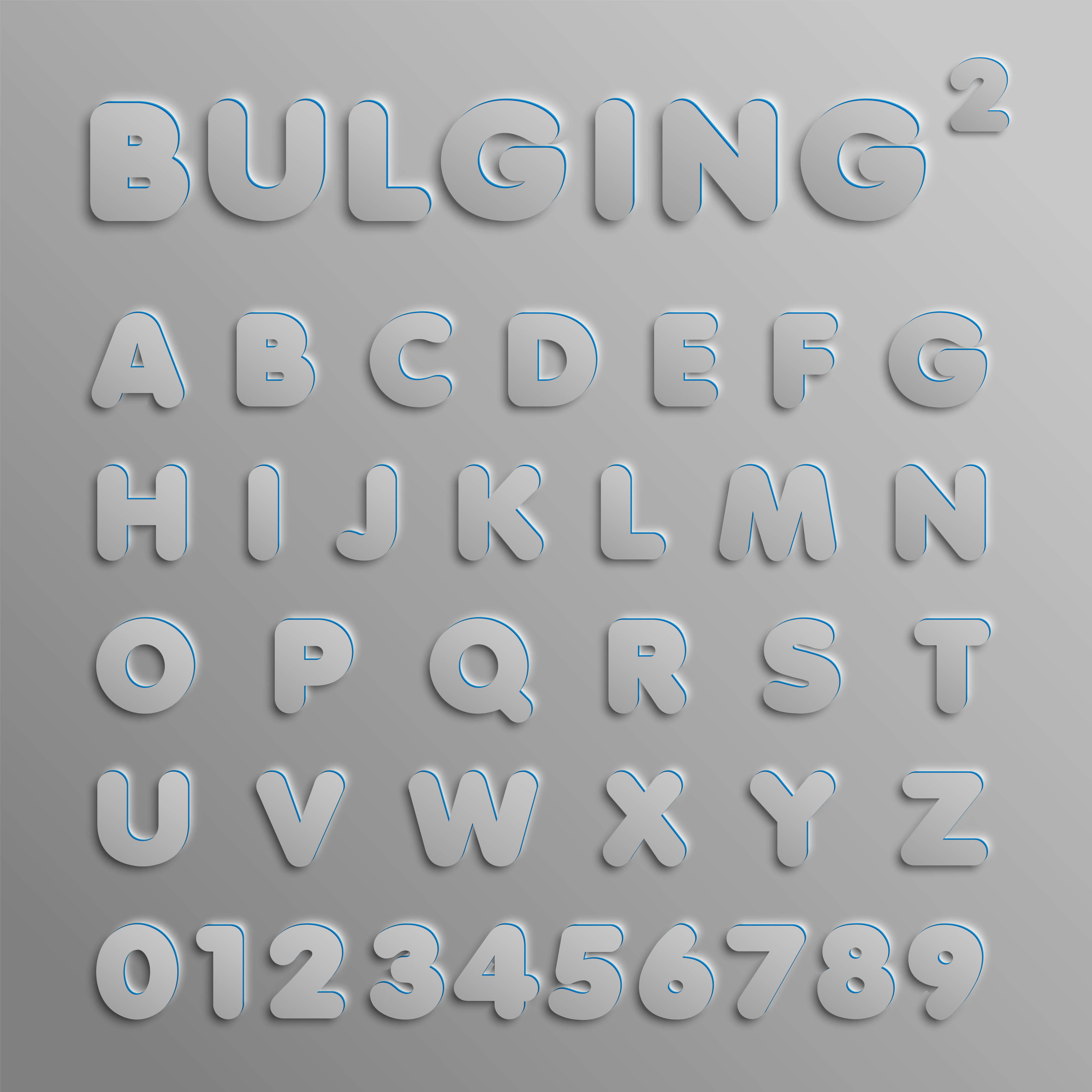 Download Realistic 3D font, vector 322266 Vector Art at Vecteezy