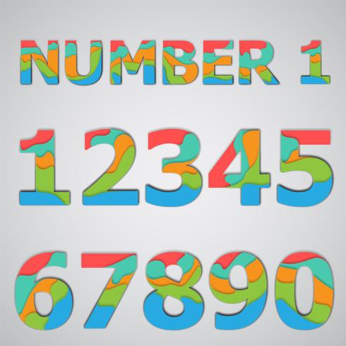 Free Free Layered Number Svg 440 SVG PNG EPS DXF File