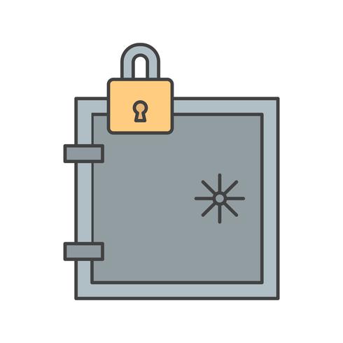 vector locker icon