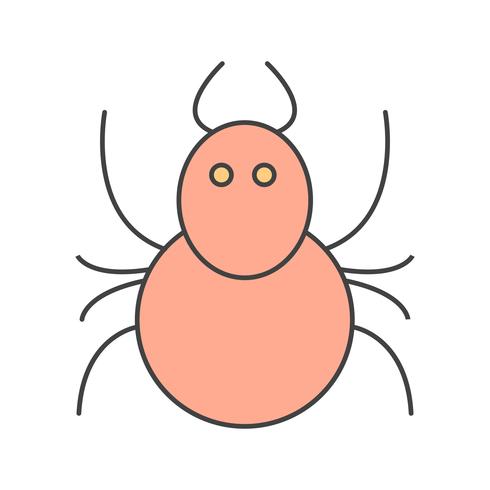 icono de vector de hormiga