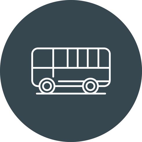 Icono de bus vector