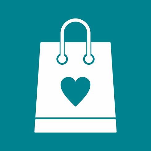 vector shopping bag icon