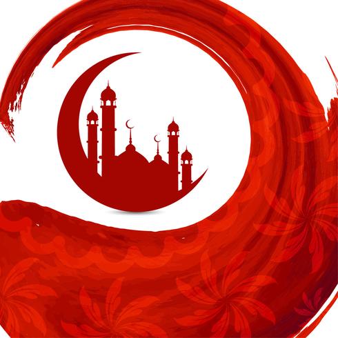 Abstract Islamic background vector