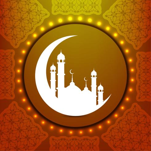 Abstract Islamic background vector
