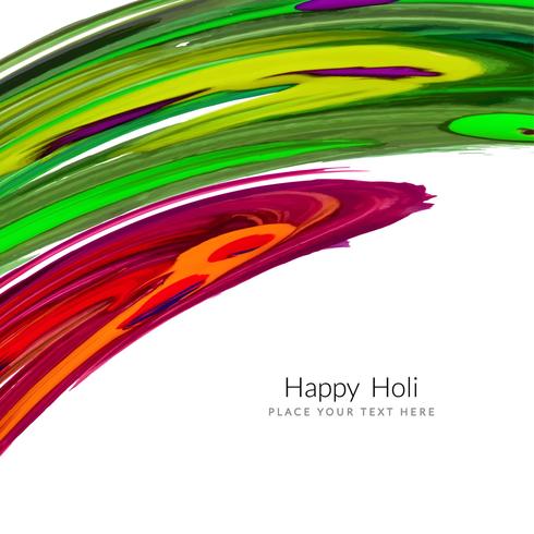 Happy Holi background vector