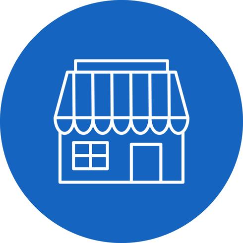 Vector shop icon