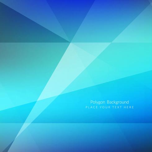 Modern geometric polygon background vector