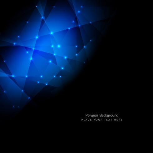 Modern geometric polygonal background vector