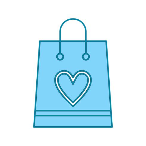 vector shopping bag icon