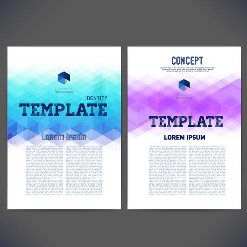 Abstract vector template design, brochure, Web sites