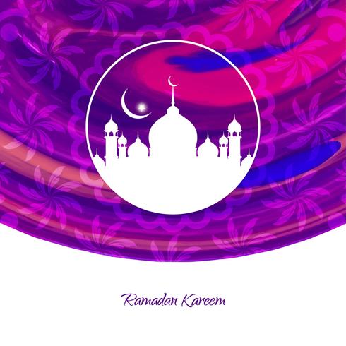 Abstract Eid Mubarak background vector