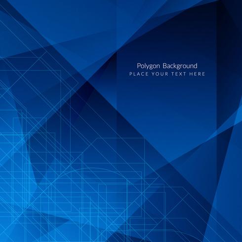 Modern geometric polygonal background vector