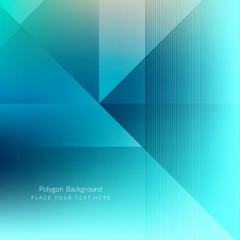 Modern geometric polygonal background vector