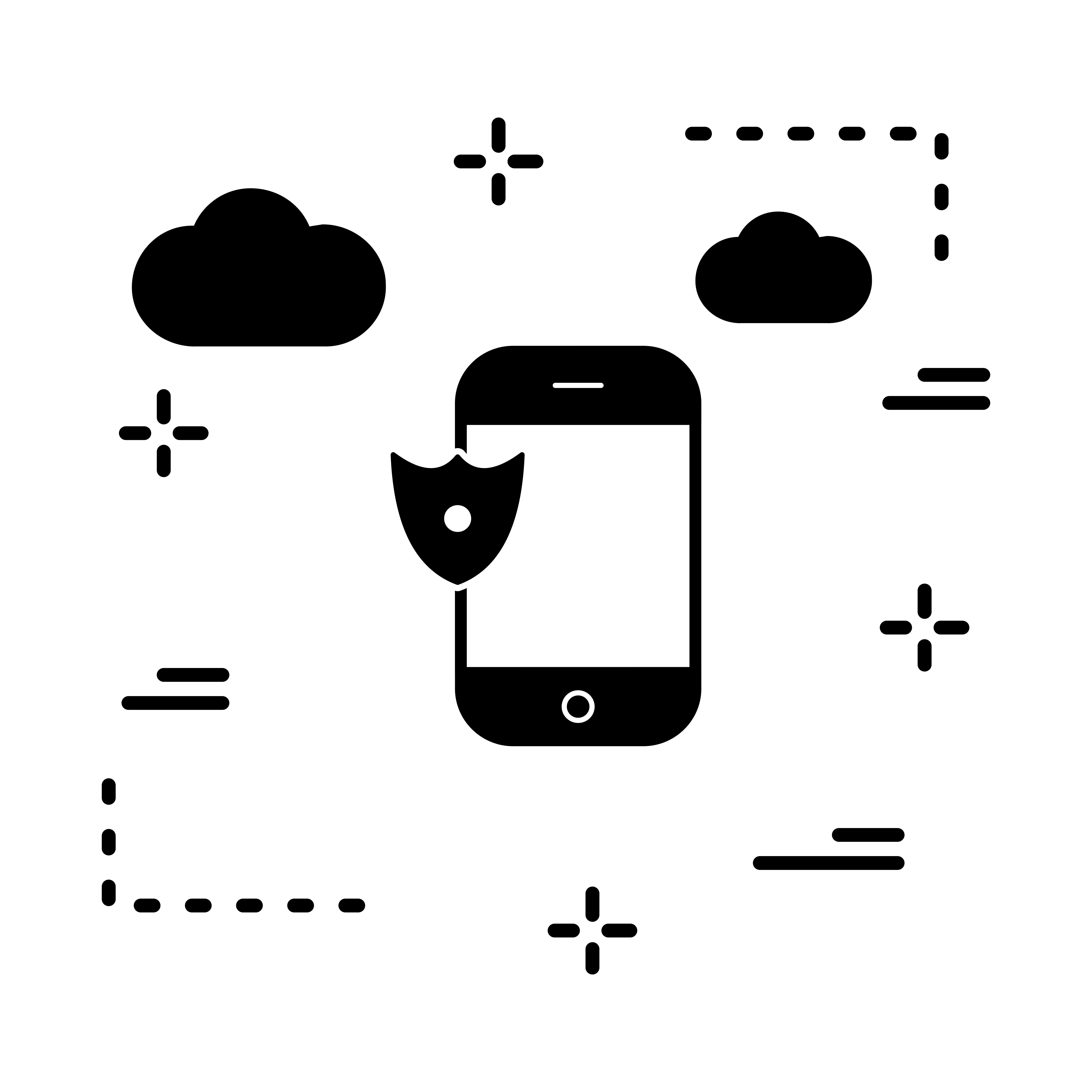 vector mobile icon 323234 - Download Free Vectors, Clipart Graphics
