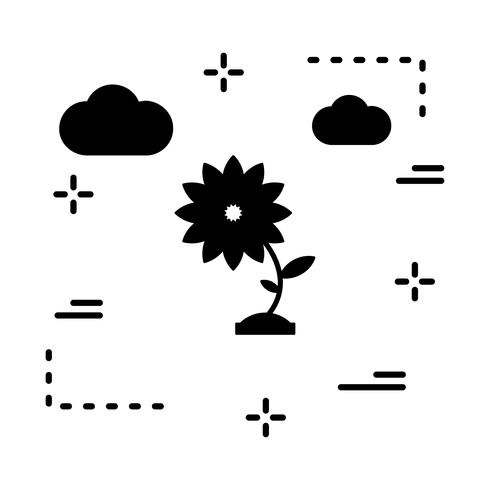 icono de flor de vector